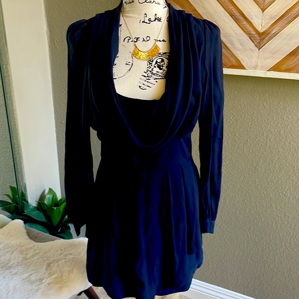 French Connection Navy blue dress size 6